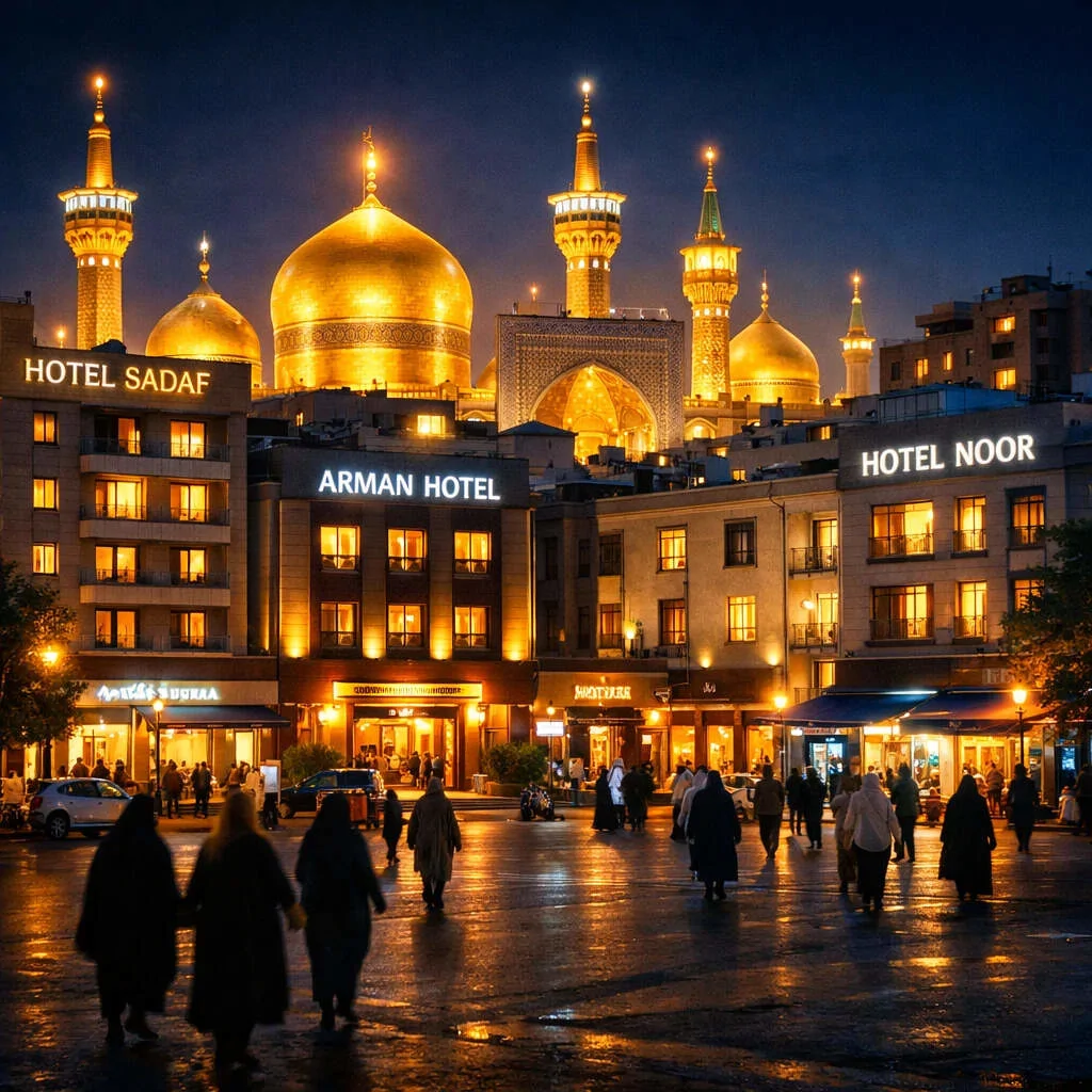 بهترین هتل های ارزان مشهد
