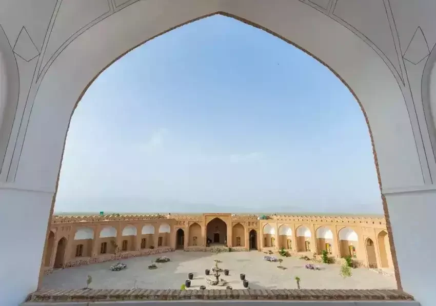 کاروانسرای صفوی امین آباد